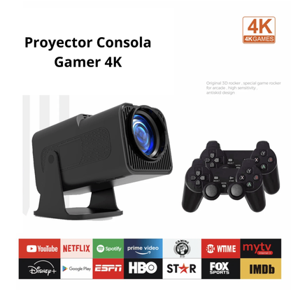 Proyector Retro Consola 4K